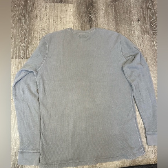 Lucky Brand Long Sleeve Gray Tee for Men - Picture 4 of 5